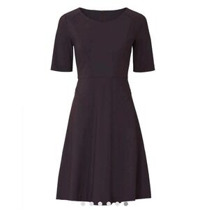 Of Mercer Purple Sullivan Dress Size 12 Fit and Flare